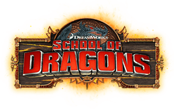 School Dragon Logo - School of Dragons - How to Train Your Dragon Games - JumpStart