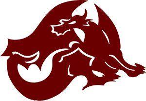 School Dragon Logo - CHS Football