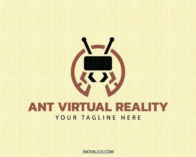 Circular Company Logo - Ant Virtual Reality Logo Design | Inovalius