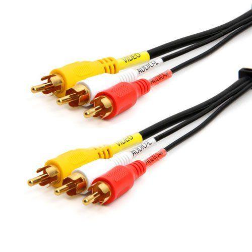 Red White Yellow Logo - Amazon.com: PTC 25ft 3-RCA Composite A/V (Red/Yellow/White) Cable ...