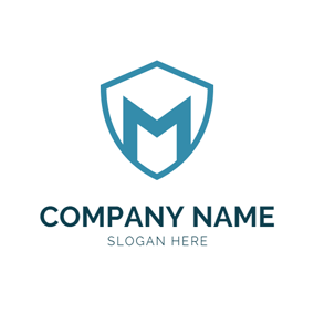 Blue M Logo - Free M Logo Designs | DesignEvo Logo Maker