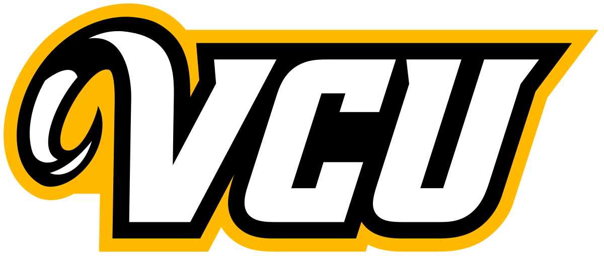 VCU Black and White Logo - VCU Rams men's basketball