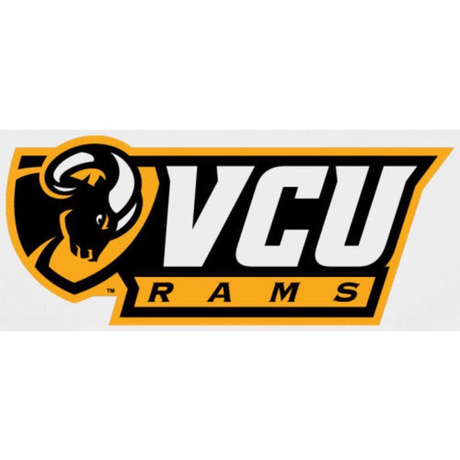 VCU Black and White Logo - Men's White VCU Rams Combo Logo T Shirt