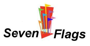 Six Flags Logo - The Voice of Vexillology, Flags & Heraldry: Six Flags Logo updated ...