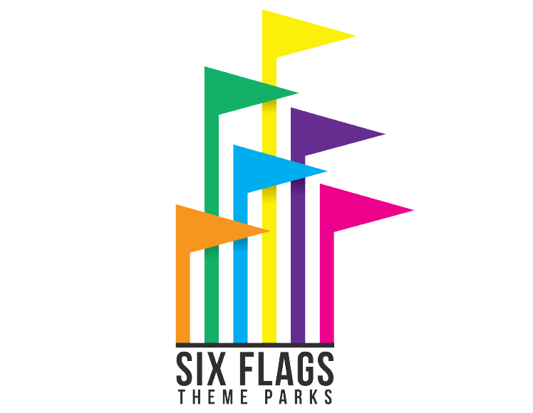 Six Flags Logo - Six Flags — Alex Shannon