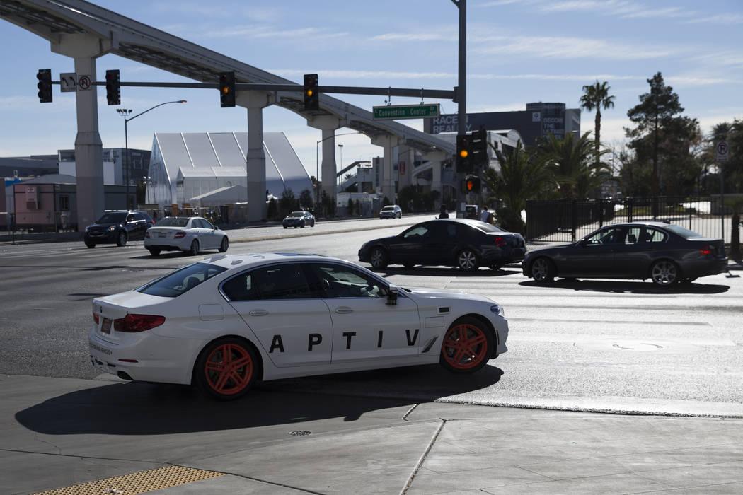 Aptiv Square Logo - Self Driving Vehicle Firm Opens Las Vegas Hub. Las Vegas Review Journal