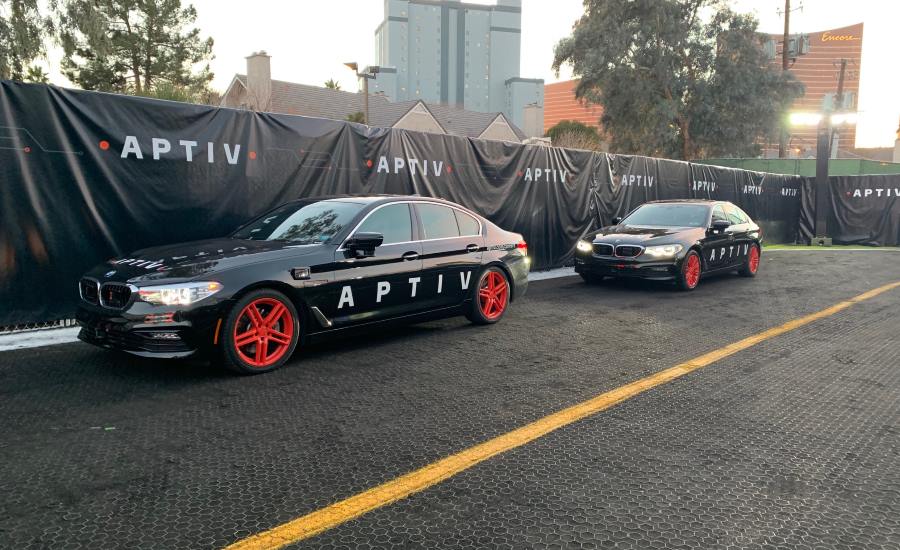 Aptiv Square Logo - Aptiv opens Las Vegas Technical Center and partners with Hertz ...