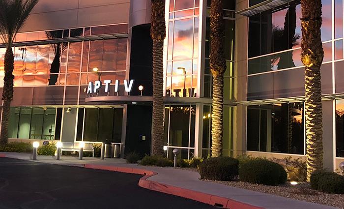 Aptiv Square Logo - Aptiv builds on its autonomous vehicle roots in Vegas