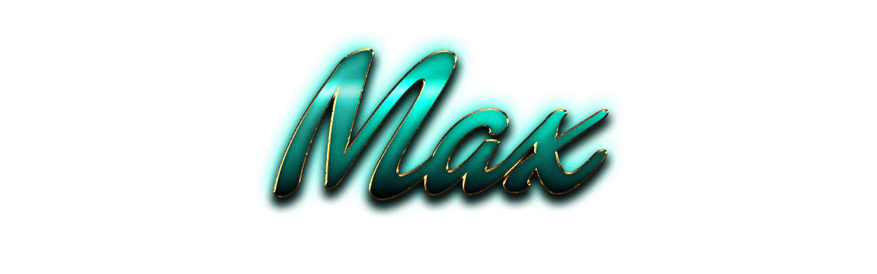 Max Name Logo - Max Name Logo PNG