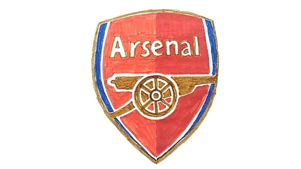 Arsenal Logo - How to Draw the Arsenal Logo - YouTube