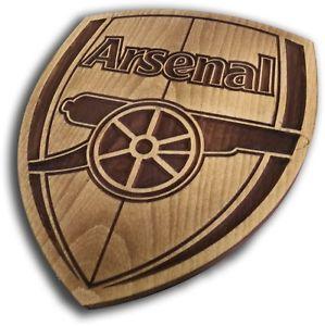 Arsenal Logo - Arsenal Football Club Logo Wood Carving Crest Wall | eBay