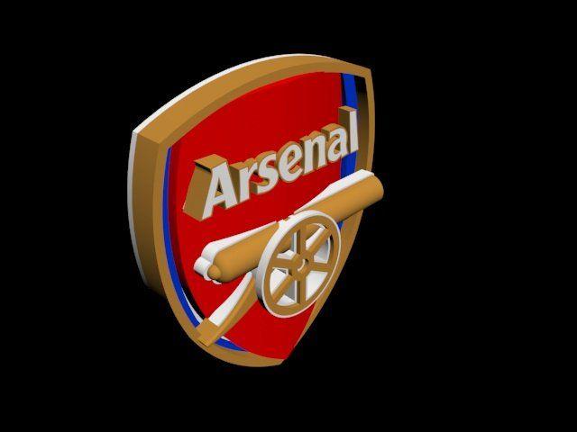Arsenal Logo - Arsenal 3d Logo 3D Model in Awards 3DExport