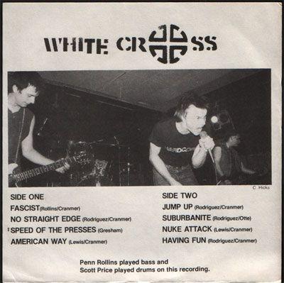 White Cross Band Logo - White Cross – S/T E.P. 7″ | Killed By Death Records