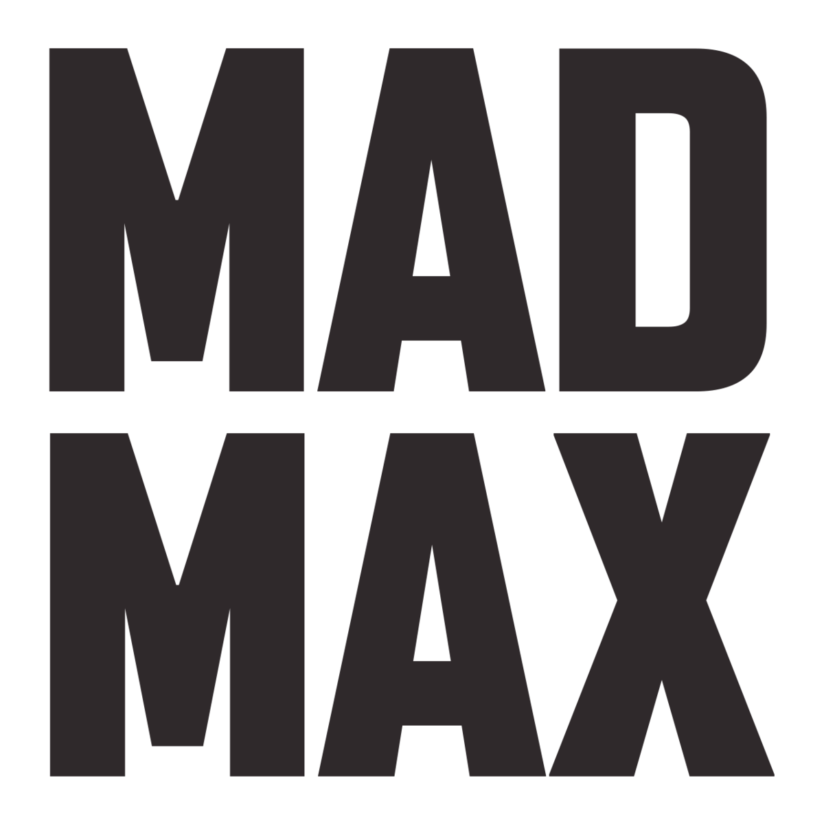 Max Name Logo - Mad Max (franchise)