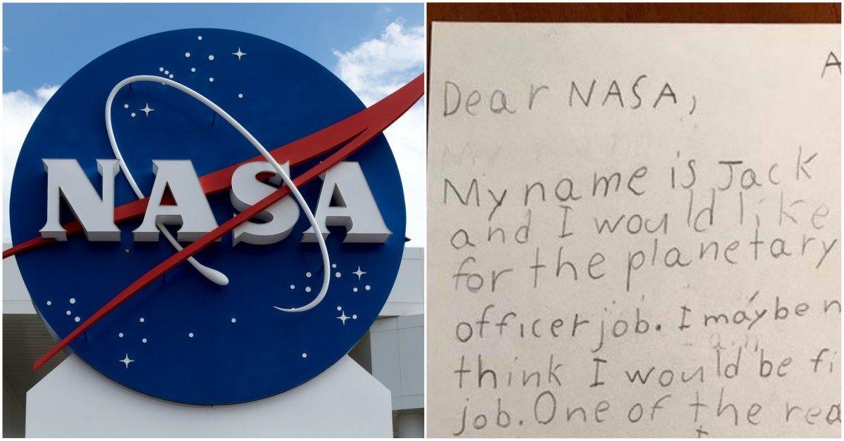 Brilliant NASA Logo - Little Boy Makes BRILLIANT Case For Why He Should Be NASA's Planet