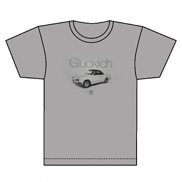 Grey Car Logo - COMPOST RECORDS Glucklich T Shirt (grey with car logo) vinyl at Juno