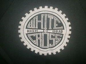 White Cross Band Logo - vtg WHITE CROSS HIGH GEAR SWEATSHIRT Christian Metal Concert Rock