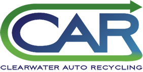 Automotive Recycling Logo - Used Car Parts Car Removal Clearwater