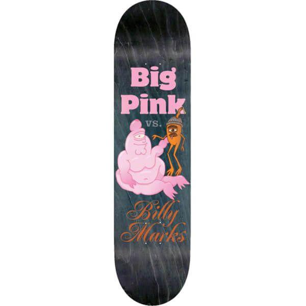 Toy Machine Skateboard Logo - Toy Machine Skateboards Billy Marks Big Pink Skateboard Deck.37