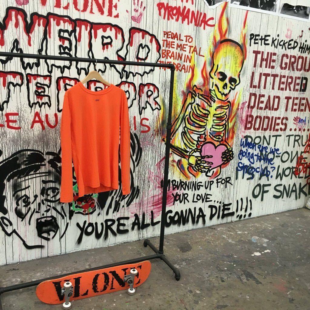 Vlone Skateboard Logo - V. lifestyle