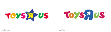 Toys R Us Logo - 10 successful logo redesigns | Logo Design Love