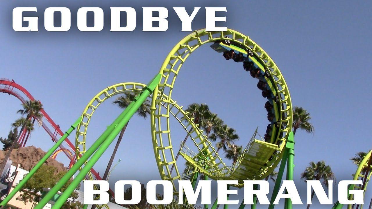 Boomerang Knott's Berry Farm Logo - Knott's Berry Farm to Remove Boomerang Roller Coaster - YouTube