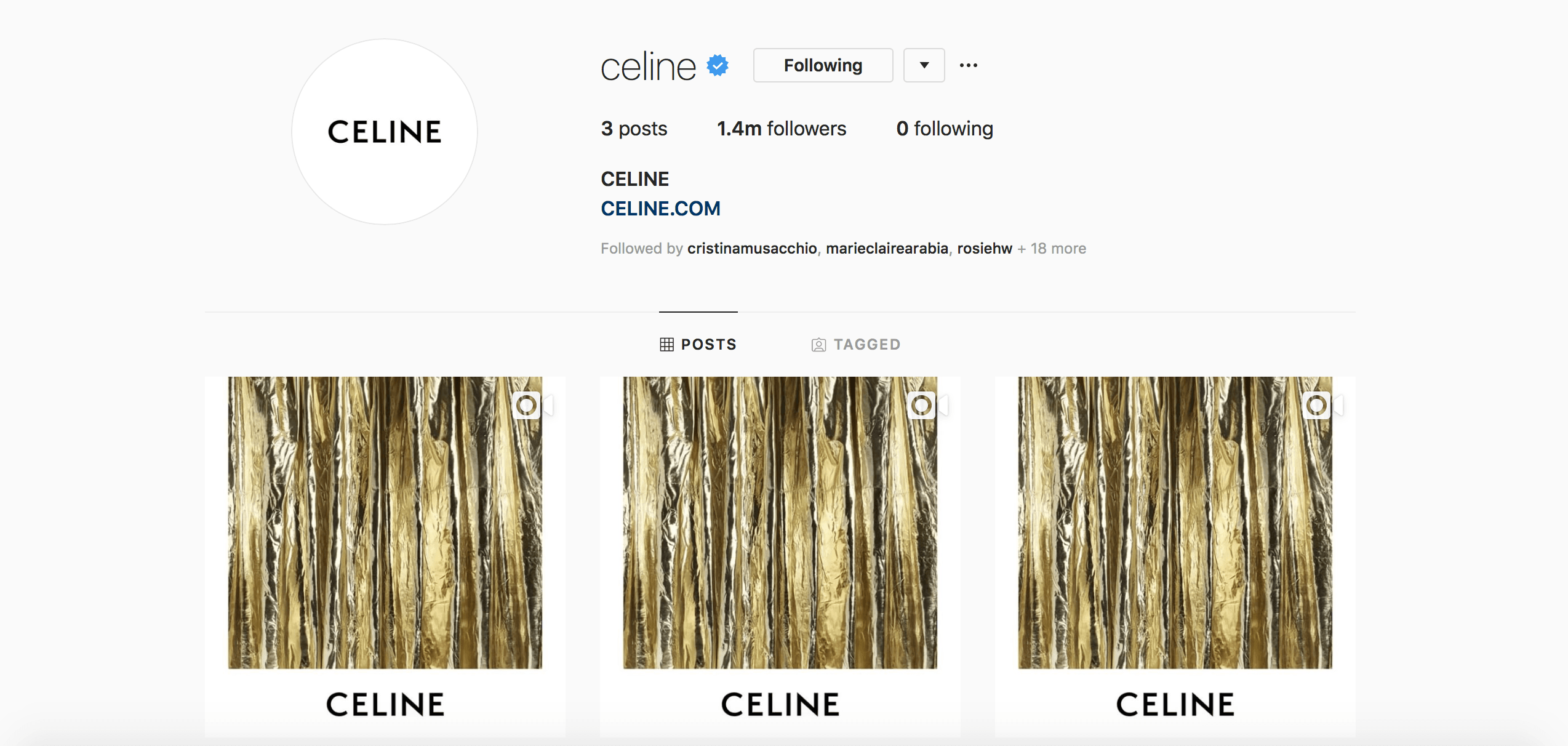 Celine New Logo - New Celine logo