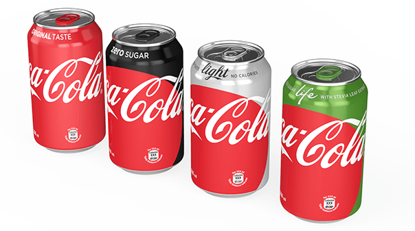 Coca-Cola Can Logo - Coca Cola Seeks To Revamp Beverage Portfolio With 100% Stevia Soda