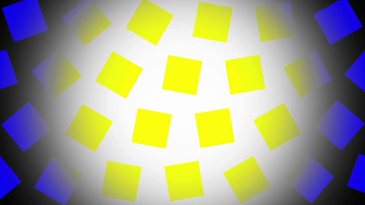 Yellow Background Blue Square Logo - Yellow and blue squares - HD animated background #142 - YouTube