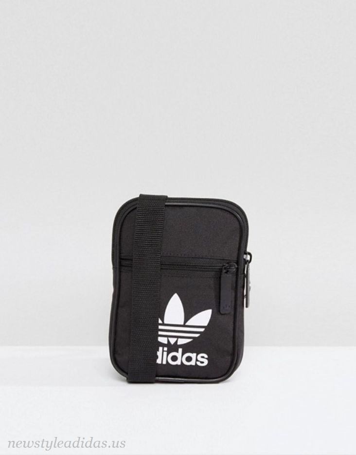 Adidas Accessories Logo - Comfy Black Bag Adidas Multi Women Festival Mini Way With Trefoil ...
