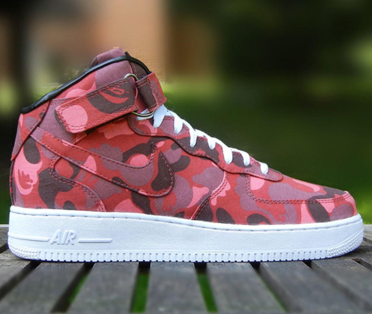 Nike BAPE Logo - Nike Air Force 1 “BAPE 1st Camo – INCOMPARABLE” Custom | By JBF ...