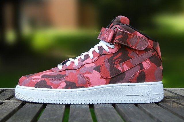 Nike BAPE Logo - Jbf Customs Nike Air Force 1 (BAPE Camo) - Sneaker Freaker