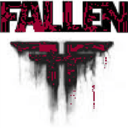 Fallen Logo - Bloody Fallen Logo