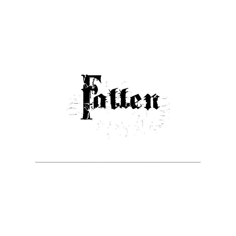 Fallen Logo - Fallen Utopiaband Logo Vinyl Decal