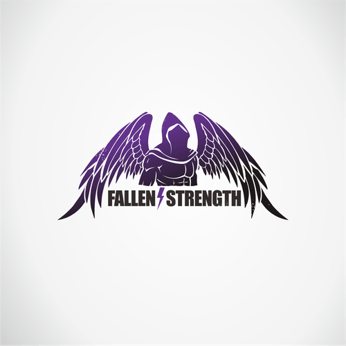 Fallen Logo - Design a Fallen Angel logo for a Strength Training Brand. Logo
