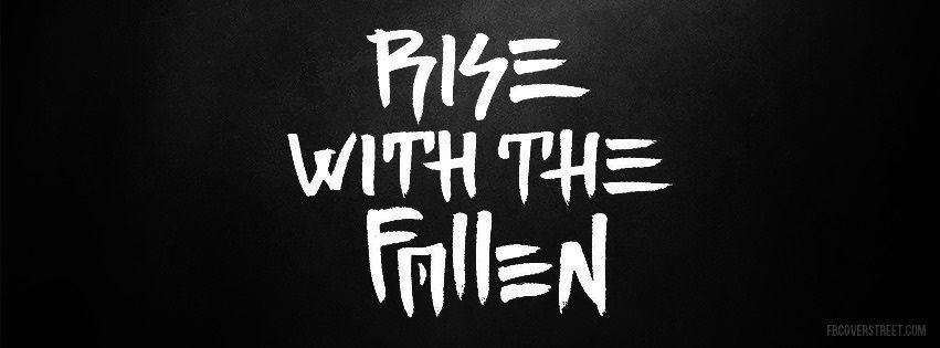 Fallen Logo - Rise With The Fallen Logo Facebook Cover