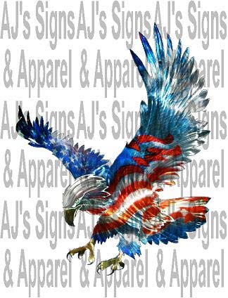 White and Blue Eagle Logo - Amazon.com: Red white and blue eagle Sticker / Decal: Computers ...