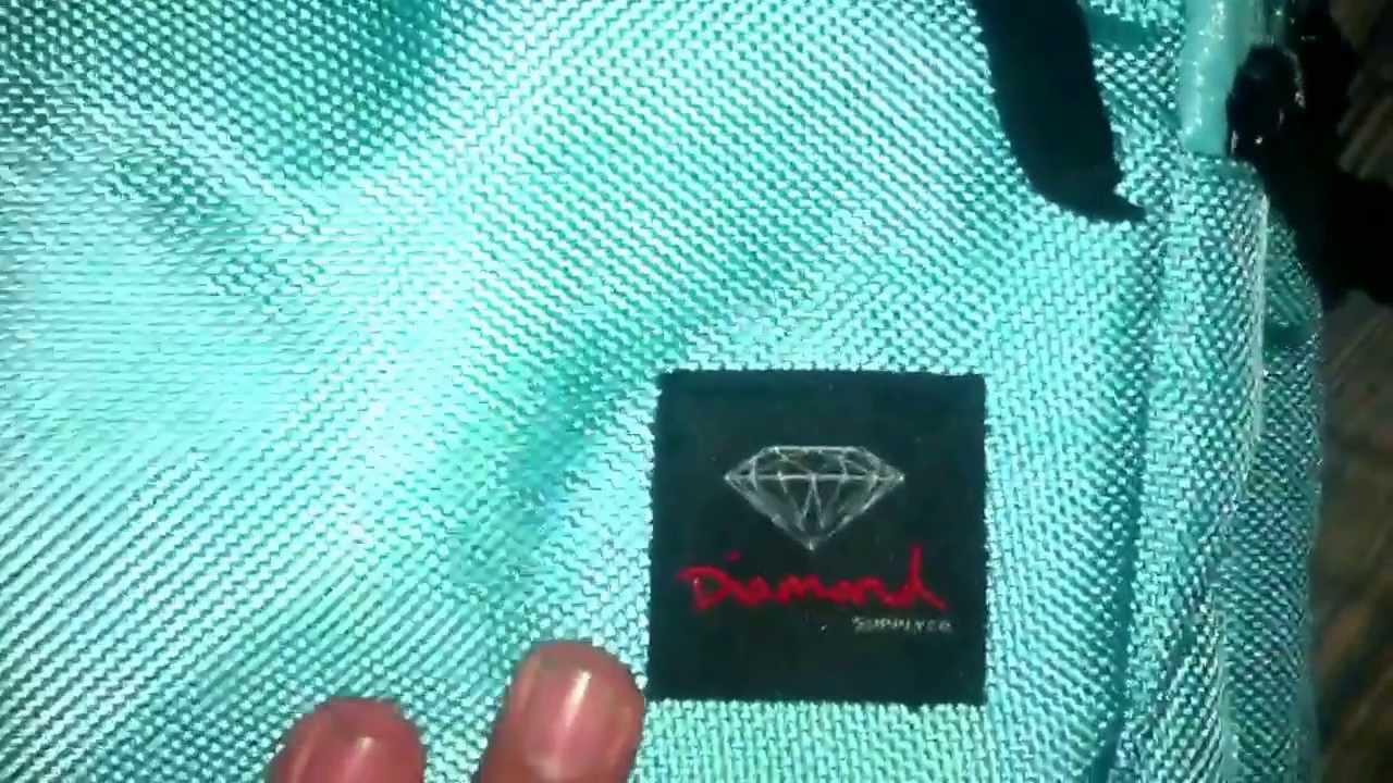 Teal Diamond Supply Co Logo - Teal Diamond supply co backpack review - YouTube