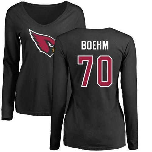 Evan Name Logo - Nike Women's Evan Boehm Black Name & Number Logo - Arizona Cardinals ...