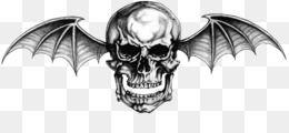 Deathbat Logo - Free download Hail to the King: Deathbat Avenged Sevenfold Tattoo ...
