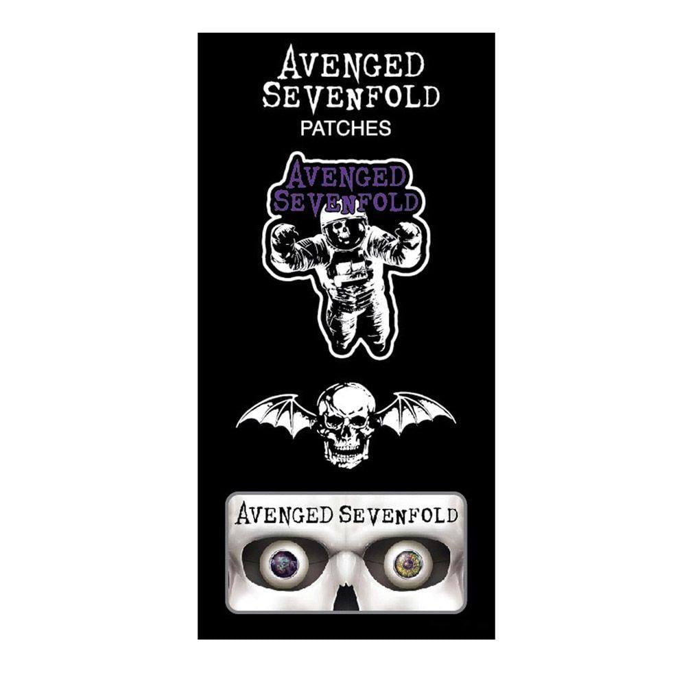 Deathbat Logo - Avenged Sevenfold Official Store | A7X Patch Set