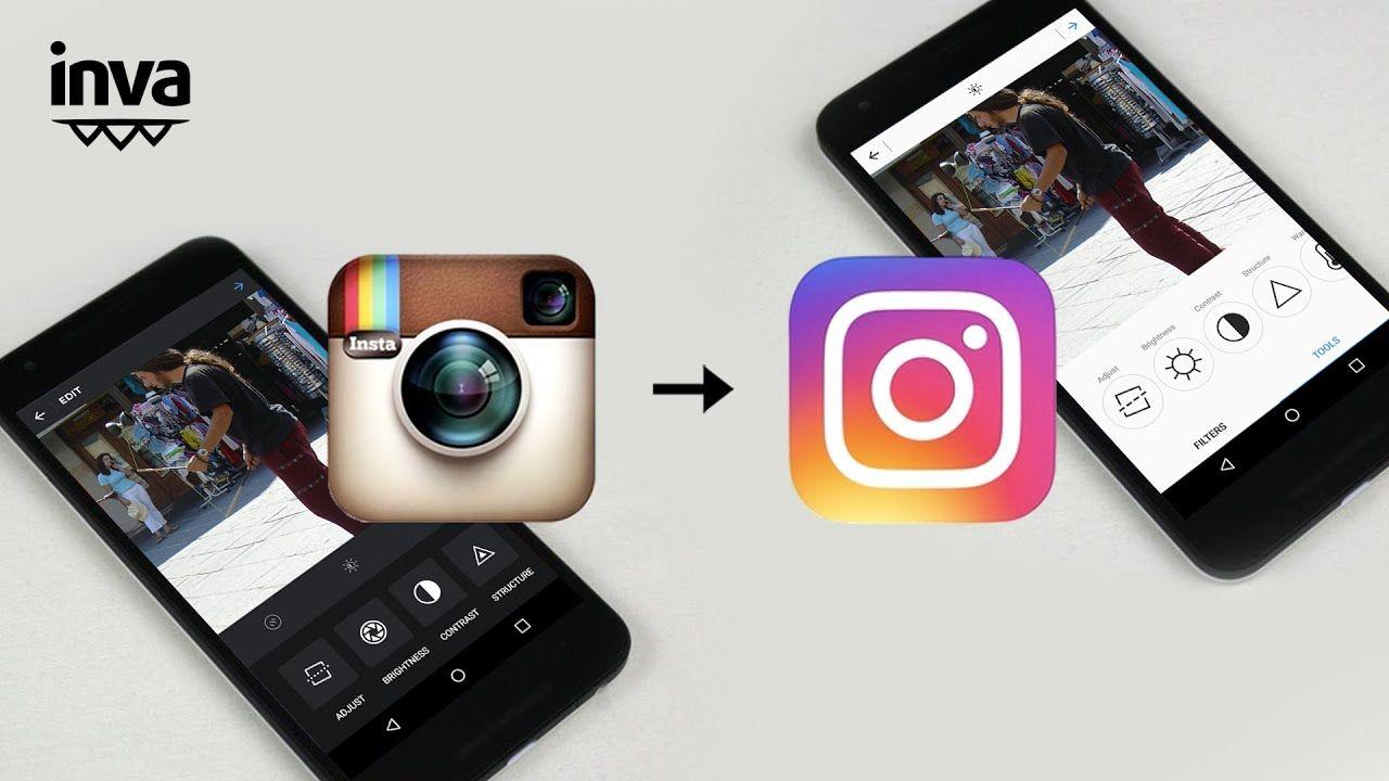 Old Vs. New Instagram Logo - INSTAGRAM / Old vs New Interface Comparison - YouTube