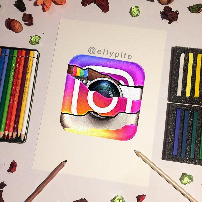 Old Vs. New Instagram Logo - ART is in our he(art) 