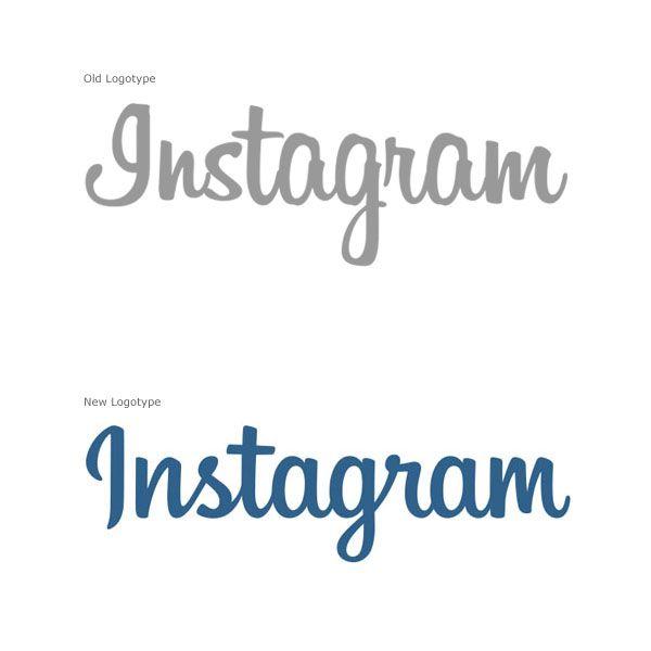 Old Vs. New Instagram Logo - Instagram - Logotype Revision by Mackey Saturday