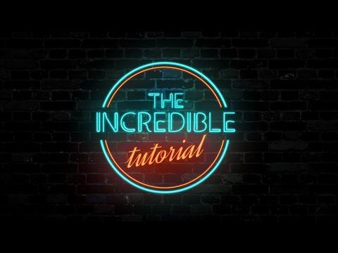 Neon Logo - Neon Text Animation in After Effects - After Effects Tutorial ...