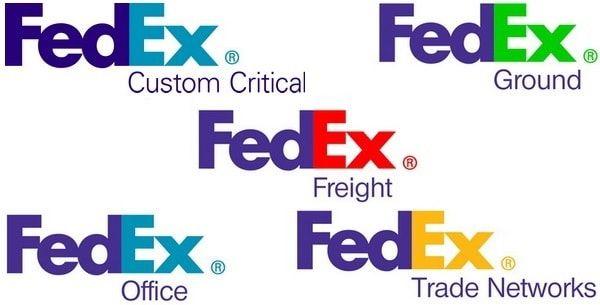 Large FedEx Ground Logo - Logo Examples of Successful Brands