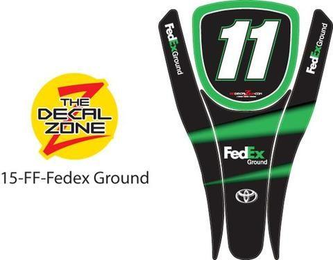 Large FedEx Ground Logo - 15 FF FedEx Ground NASCAR. The Decal Zone