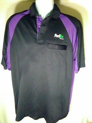 Large FedEx Ground Logo - FEDEX GROUND UNIFORM Shirt Long Sleeve Size 3XL Green And White Logo