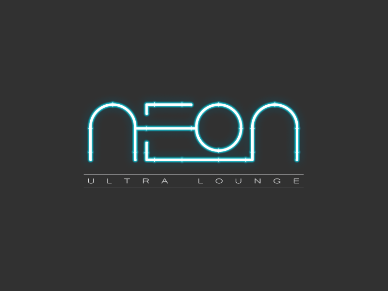Neon Logo - Neon Ultra Lounge Logo by Jon Landis | Dribbble | Dribbble
