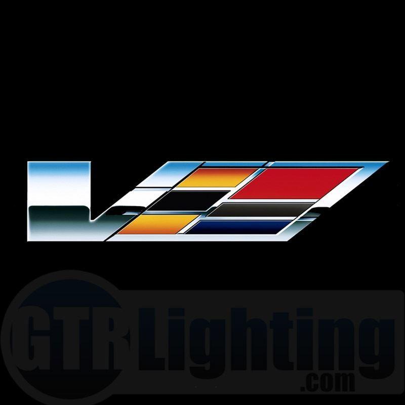New Cadillac V Logo - GTR Lighting LED Logo Projectors, Cadillac V Logo, #55